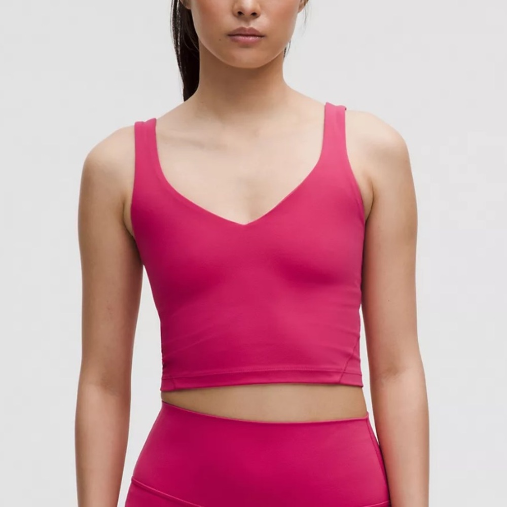 Lululemon Align Pink Tank Top Crop